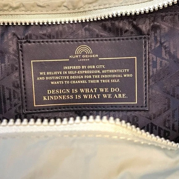 Kurt Geiger Green Quilted Tote NWT - Picture 5 of 7